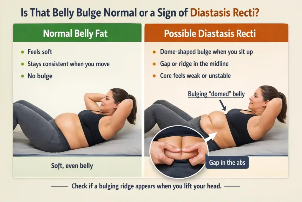 Is That Belly Bulge Normal or a Sign of Diastasis Recti Esher